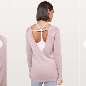 Lululemon Unity Drop Back Sweater